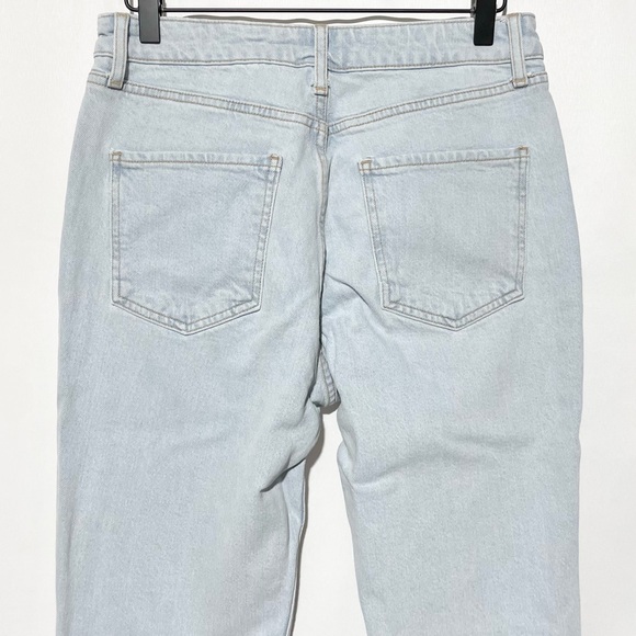 New ASOS Design Raw Hem Skinny Jeans Vintage Light Wash Stretch Denim Size 28 - Picture 9 of 16